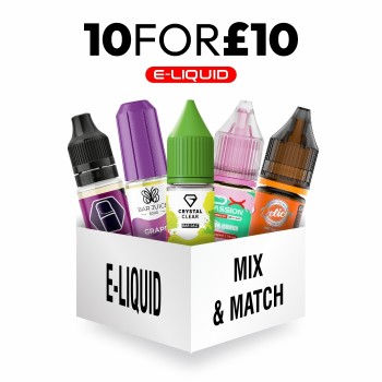 10 E-Liquids Bundle